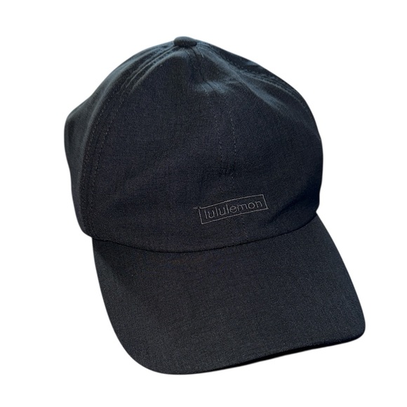 Lululemon Athletica Black Baller Baseball Cap Dad Hat Soft Activewear Sporty OS - Picture 2 of 10